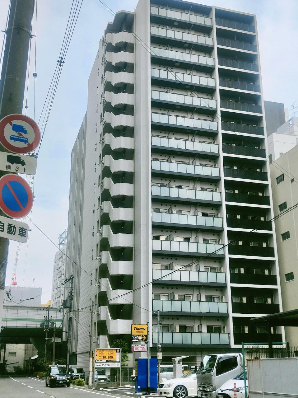 通天閣徒歩2分の民泊物件外観